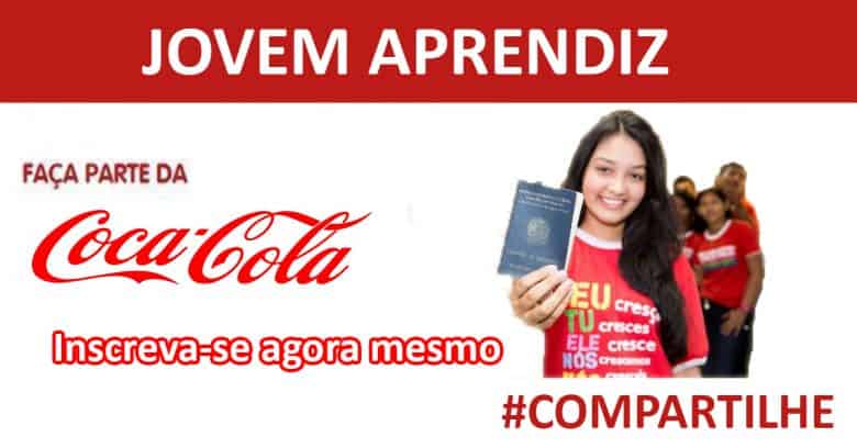 Coca Cola Jovem Aprendiz Seja Especial Para Essa Empresa